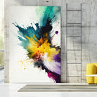 Chromatic Chaos by Mauro on GIANT ART - vibrant artwork illustration vibrant artwork
