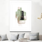 Simple Green-3 by Sally Ann Moss on GIANT ART - geometric geometric geometric