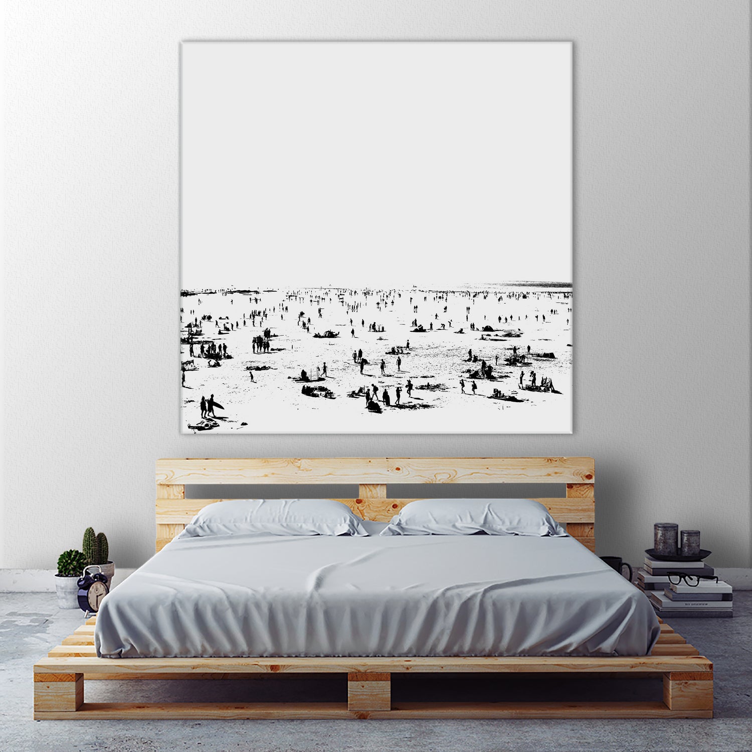 Beach No2 by Dan on GIANT ART - illustration bright