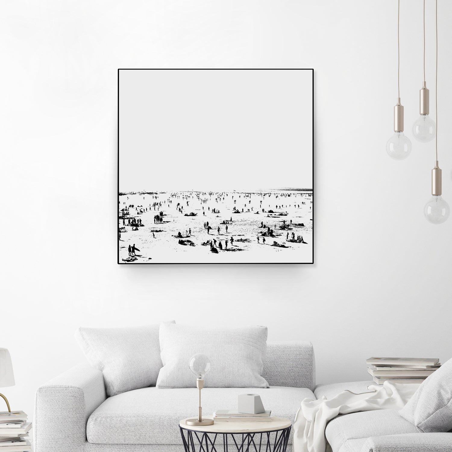 Beach No2 by Dan on GIANT ART - illustration bright