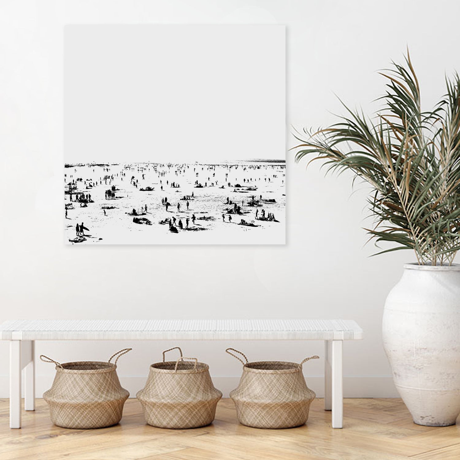 Beach No2 by Dan on GIANT ART - illustration bright