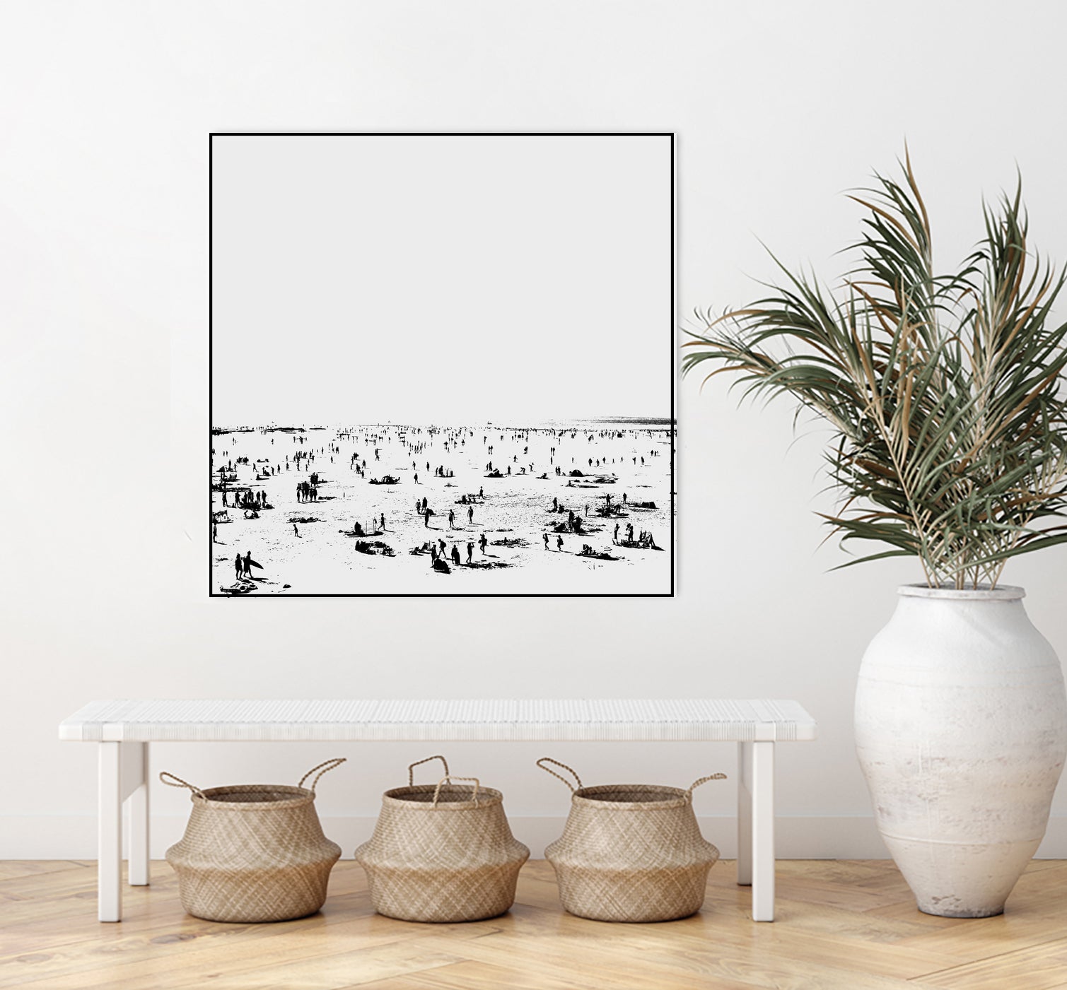 Beach No2 by Dan on GIANT ART - illustration bright