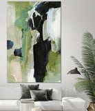 Waterfall by Dan on GIANT ART - abstract green