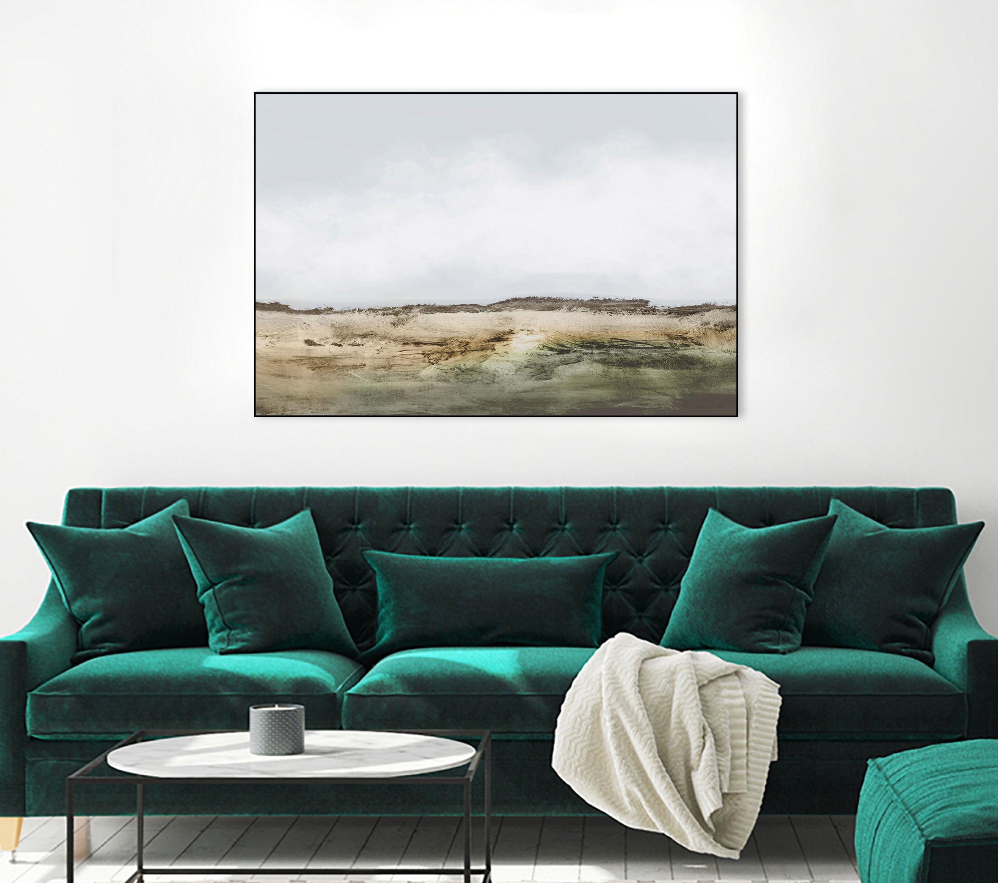 Cliffs by Dan Hobday on GIANT ART - mural abstract mural