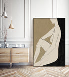 Chill by Dan on GIANT ART - abstract woman