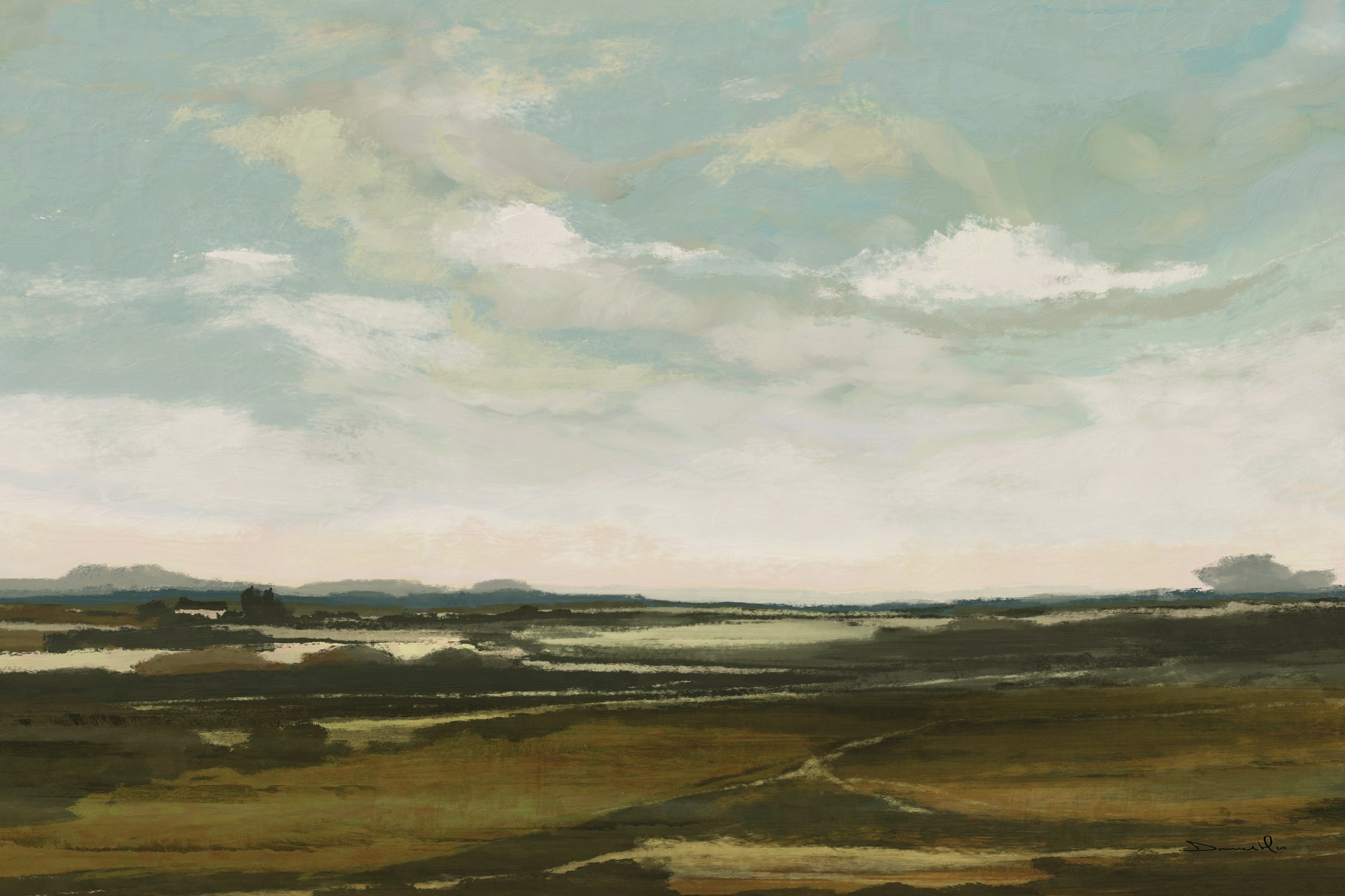Landscape by Dan Hobday on GIANT ART - dan hobday abstract dan hobday