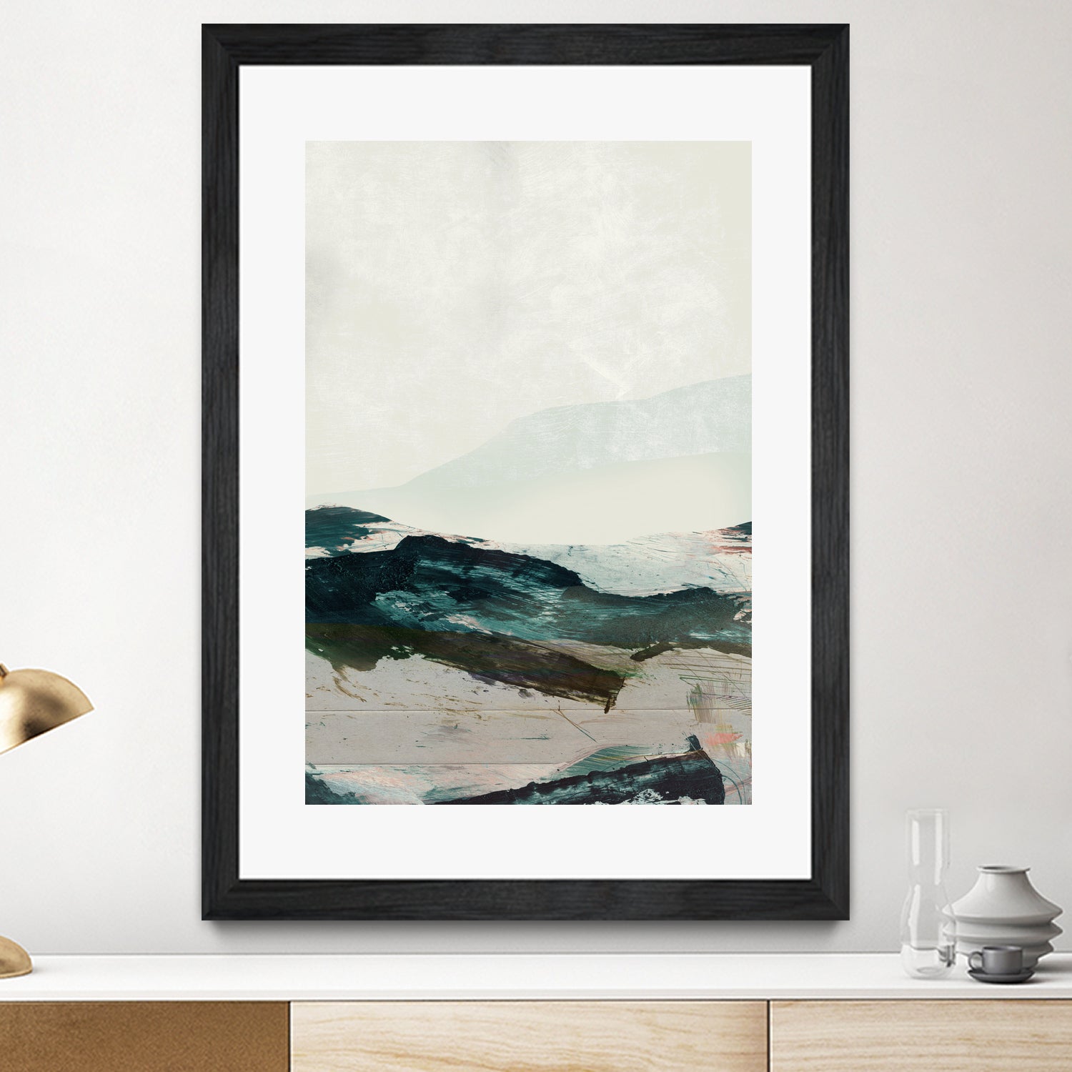 Mountains No2 by Dan hobday on GIANT ART - abstract