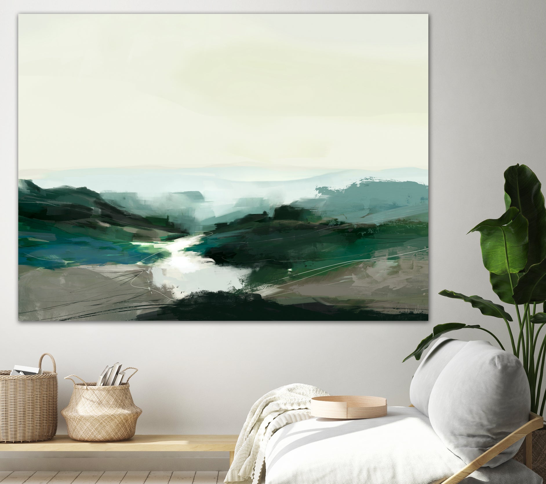Highland View by Dan Hobday on GIANT ART - nature and landscapes landscape
