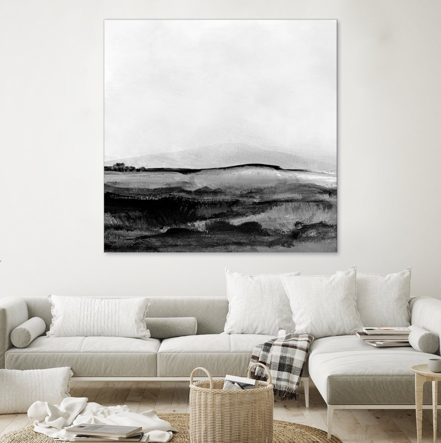 Mono Landscape No1 by Dan Hobday on GIANT ART - landscape abstract landscape