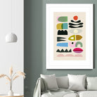 Nord No2 by Dan on GIANT ART - illustration organic shapes