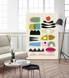 Nord No2 by Dan on GIANT ART - illustration organic shapes