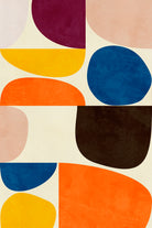 Vivid Bauhaus by Ana Rut Bre on GIANT ART -  abstract