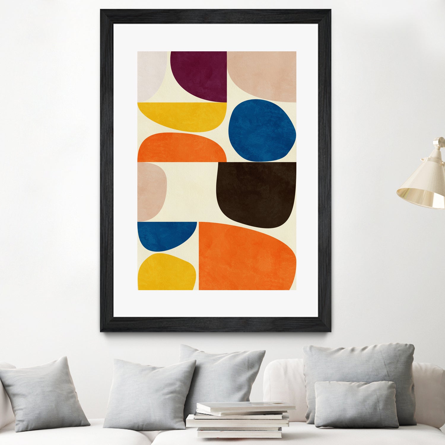 Vivid Bauhaus by Ana Rut Bre on GIANT ART -  abstract