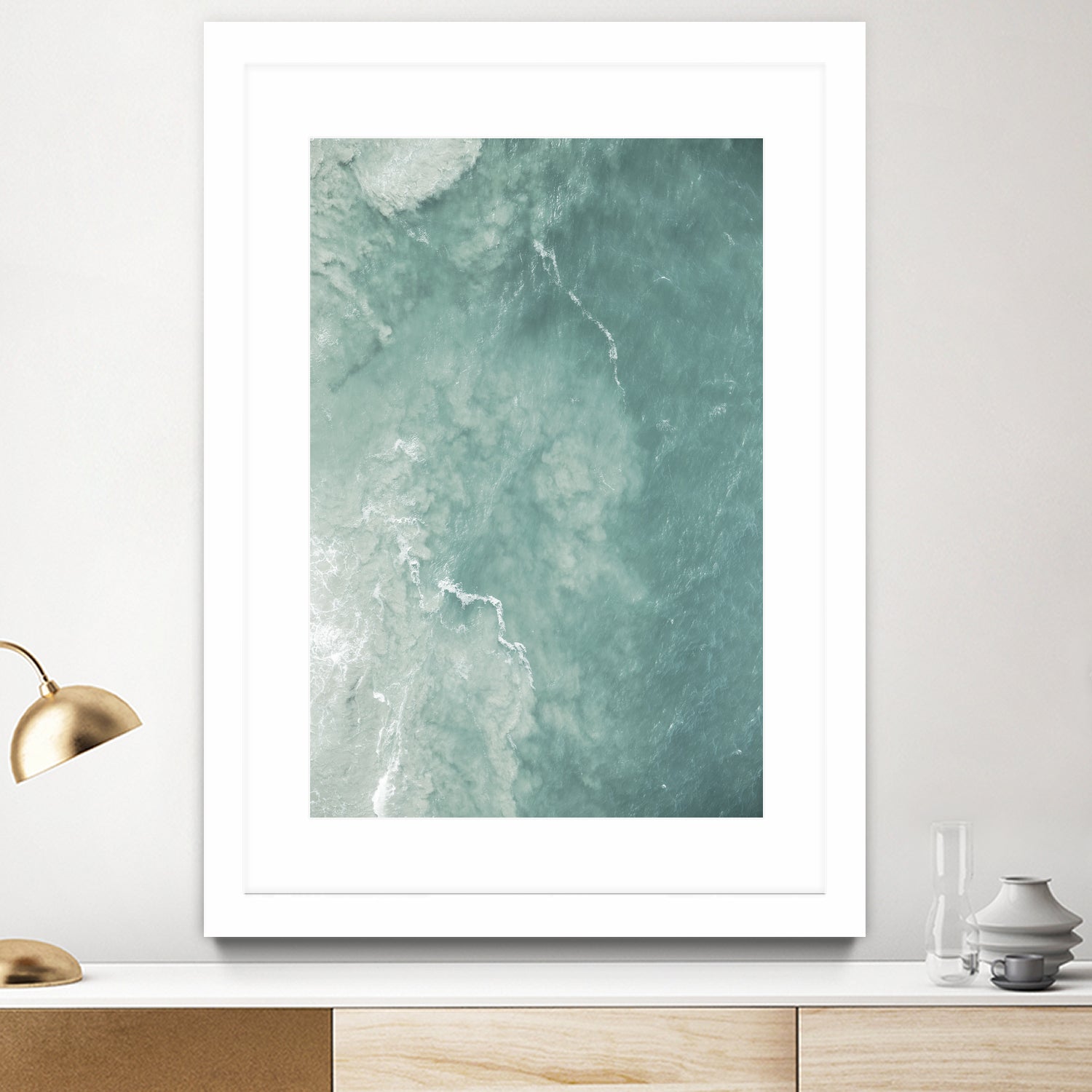 Ocean's Whisper by Shot by Clint on GIANT ART - landscape aerial ocean view