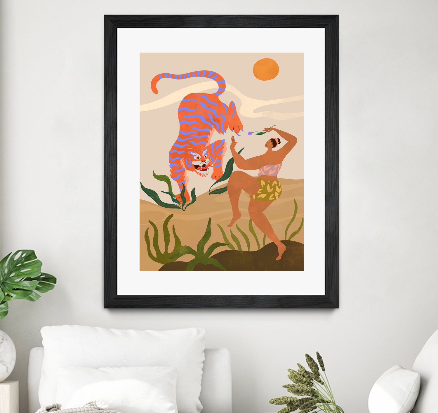 Dance With Me by Arty Guava on GIANT ART - illustration color