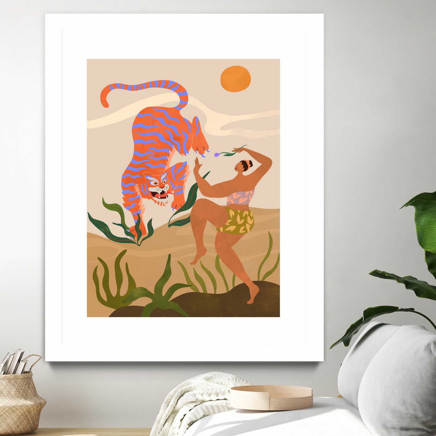 Dance With Me by Arty Guava on GIANT ART - illustration color