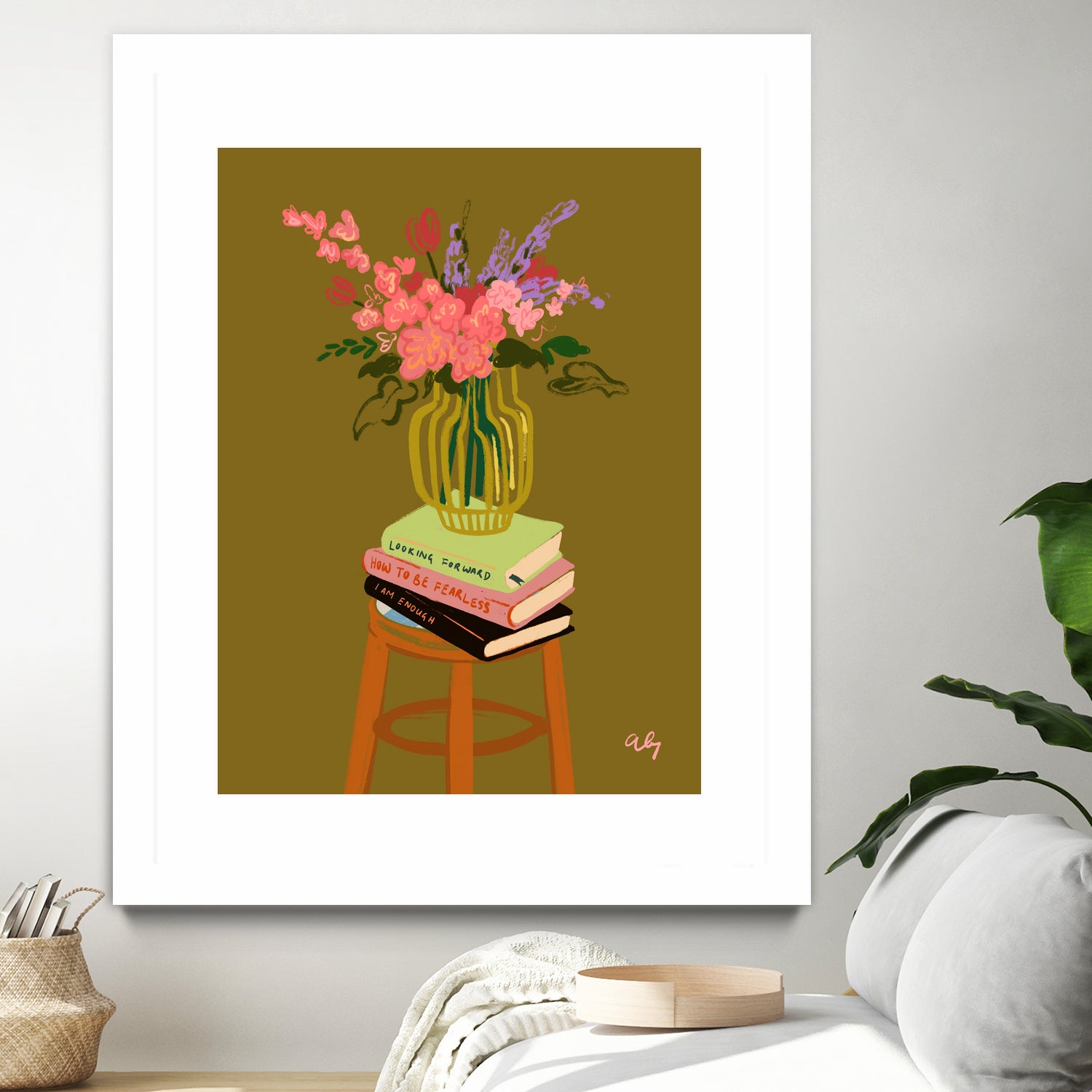 Floral Vase by Arty on GIANT ART - flowers and plants flower