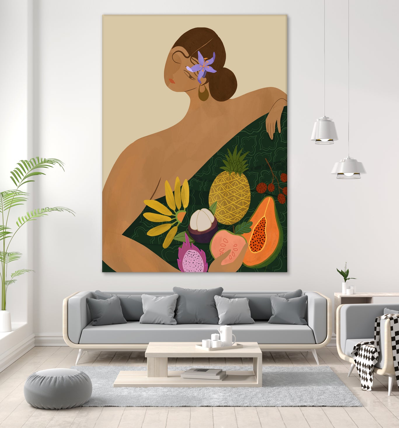 Fruit Seller by Arty on GIANT ART - figurative fruit