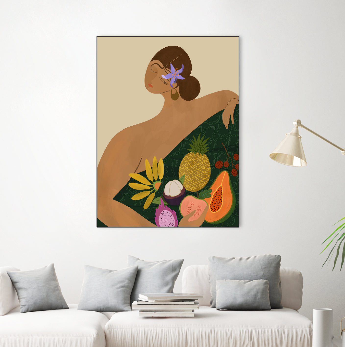 Fruit Seller by Arty on GIANT ART - figurative fruit