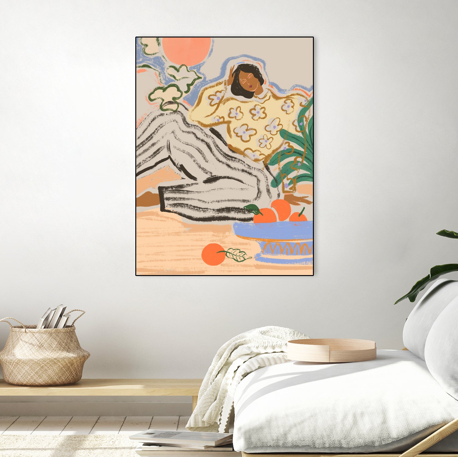 Lazydays by Arty on GIANT ART - orange figurative