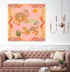 Rawring Playmates by Arty Guava on GIANT ART - illustration animal