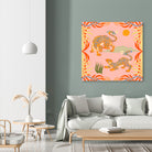 Rawring Playmates by Arty Guava on GIANT ART - illustration animal