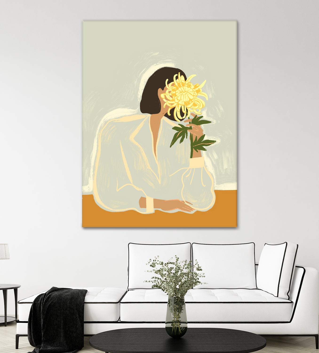 Thecrysanthemum by Arty on GIANT ART - figurative person