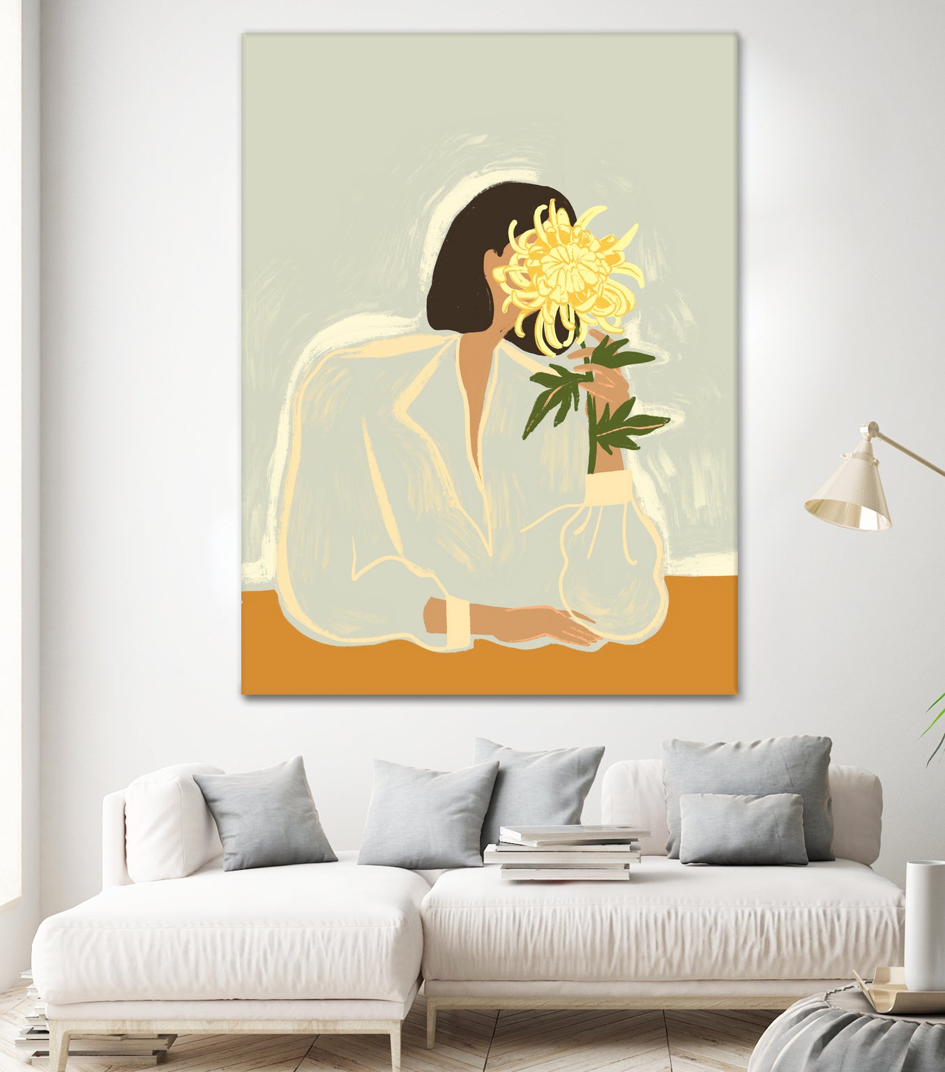 Thecrysanthemum by Arty on GIANT ART - figurative person