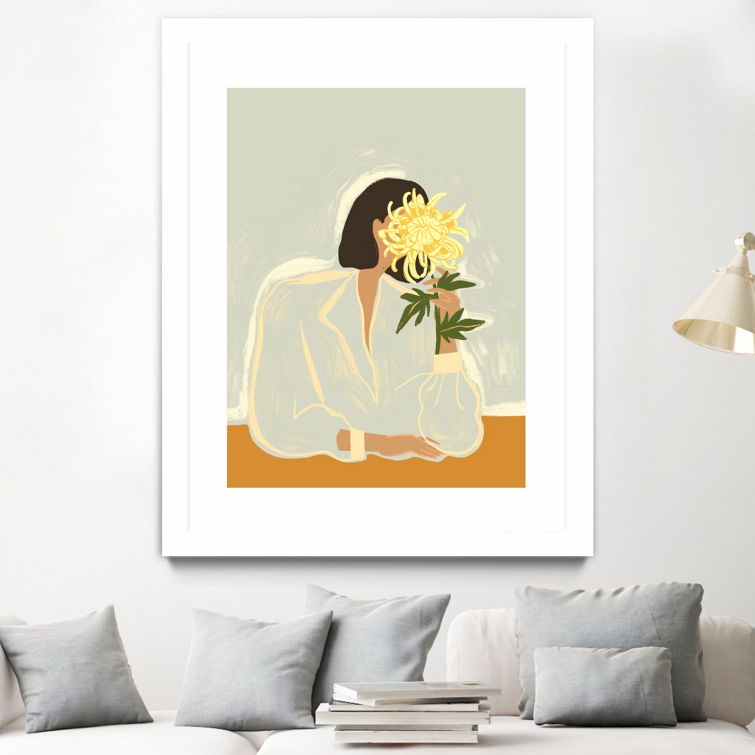 Thecrysanthemum by Arty on GIANT ART - figurative person