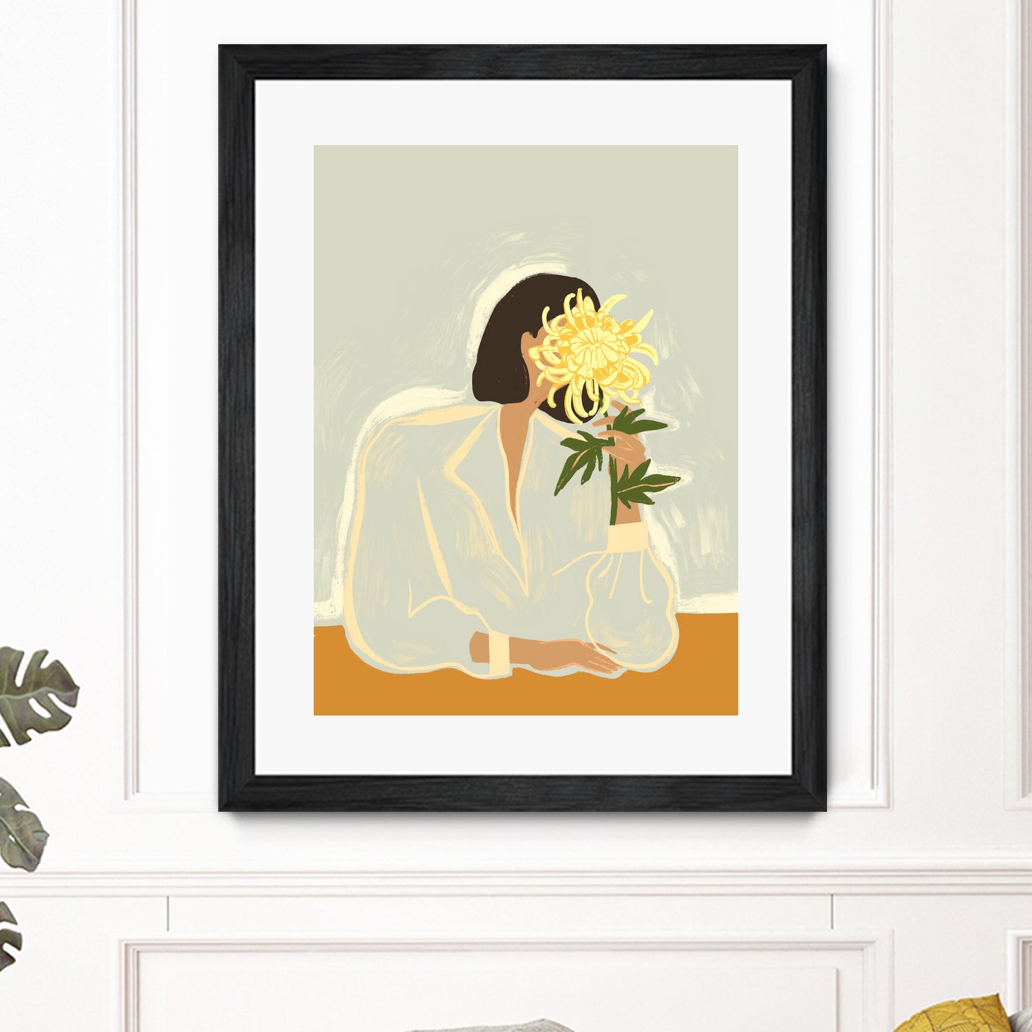 Thecrysanthemum by Arty on GIANT ART - figurative person