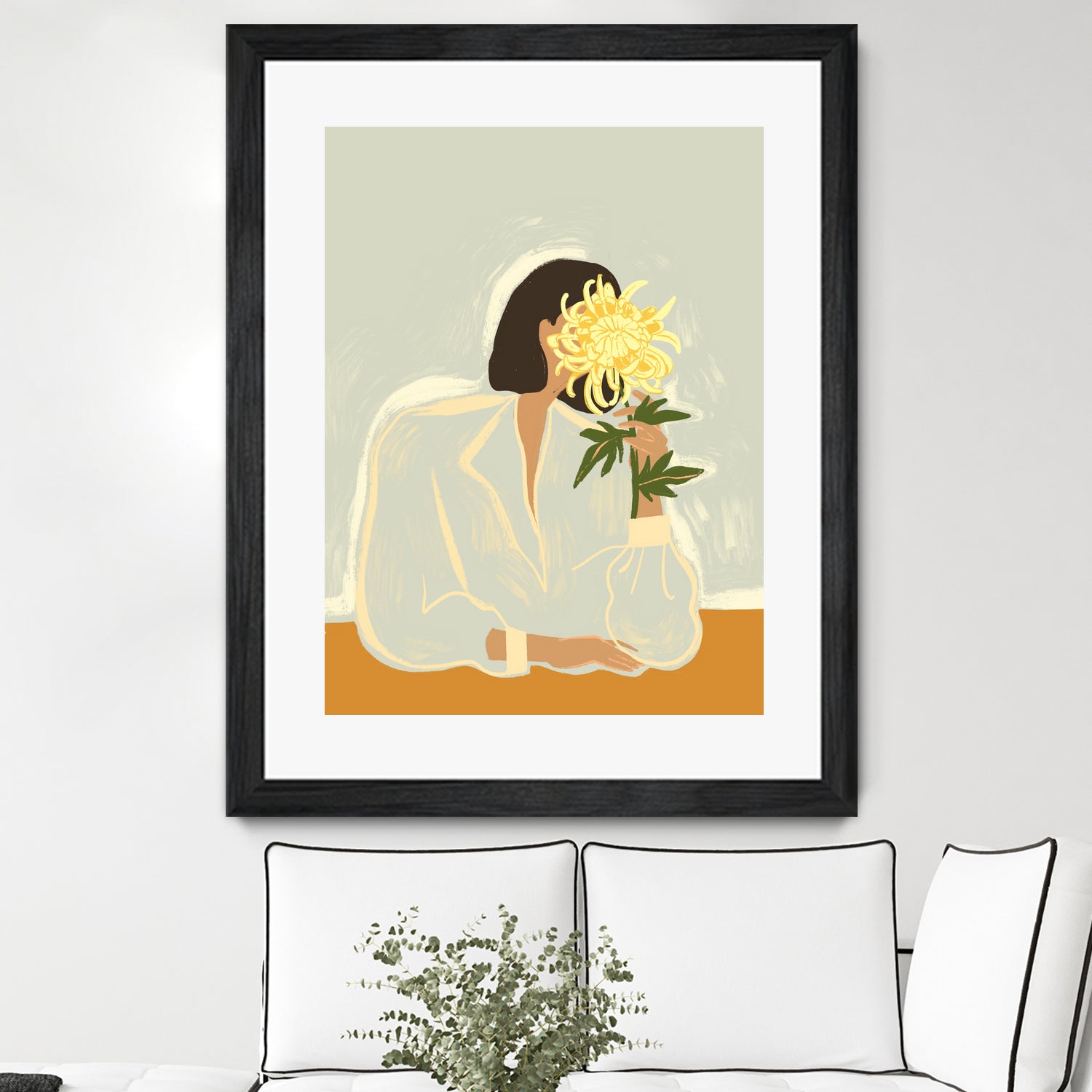 Thecrysanthemum by Arty on GIANT ART - figurative person