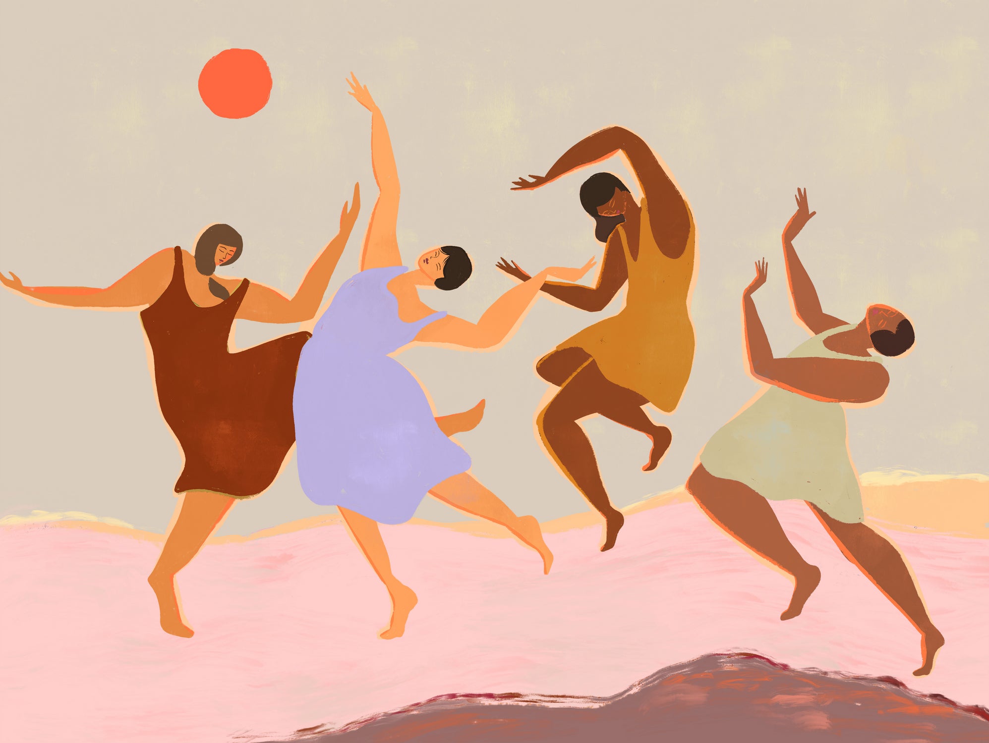 Together by Arty on GIANT ART - illustration dance