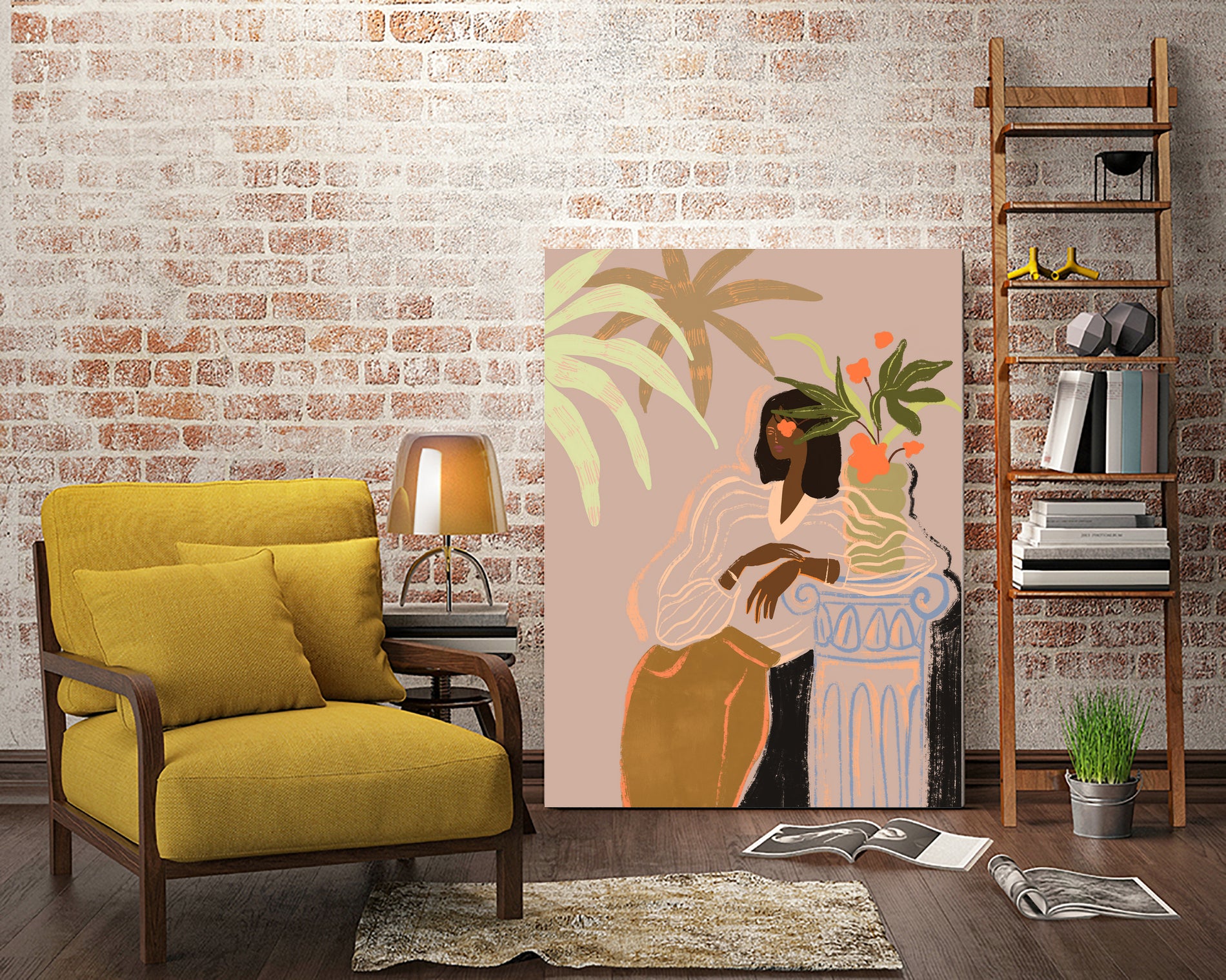Waiting by Arty on GIANT ART - figurative stand