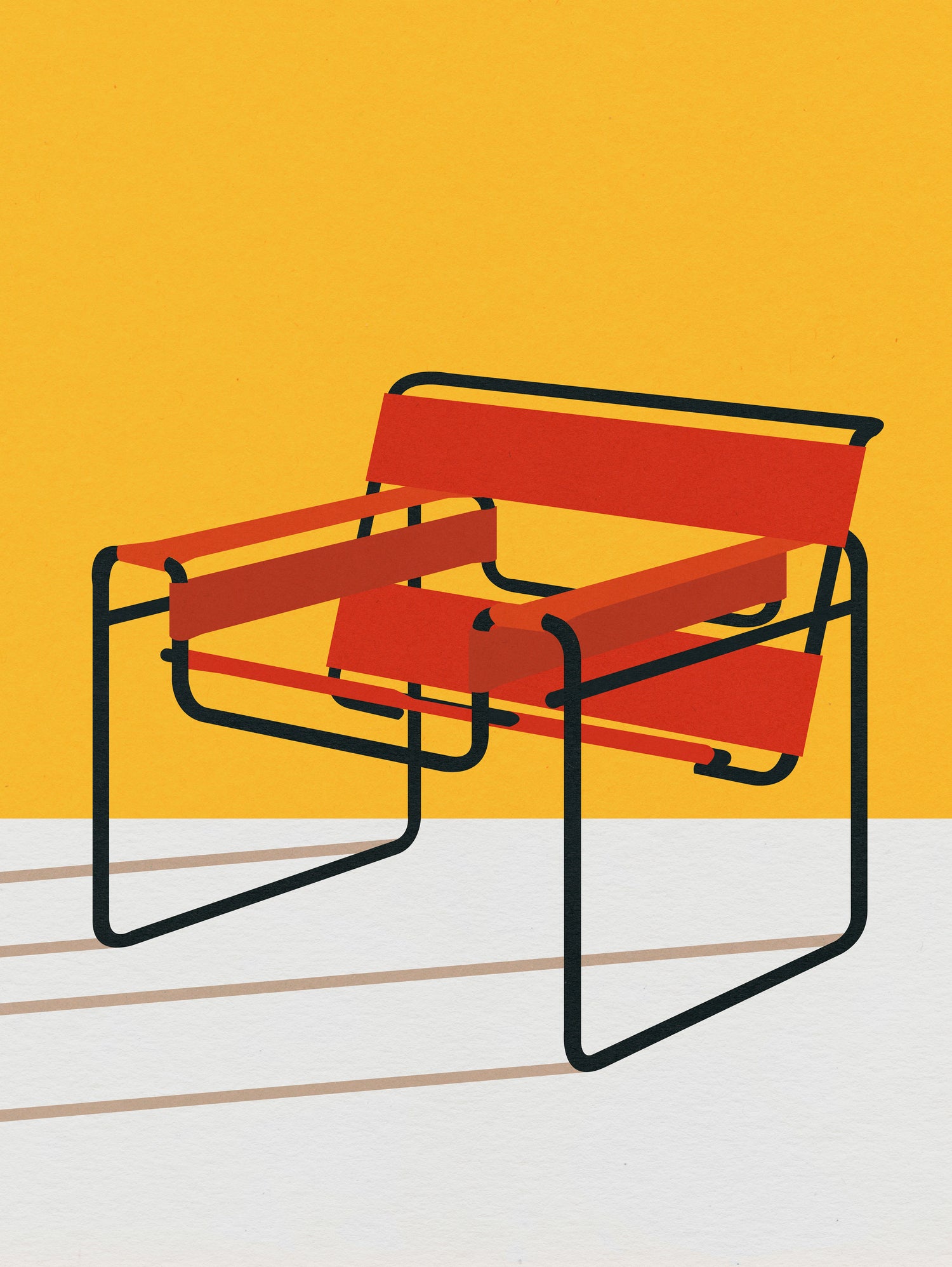 Wassily Chair by Rosi on GIANT ART