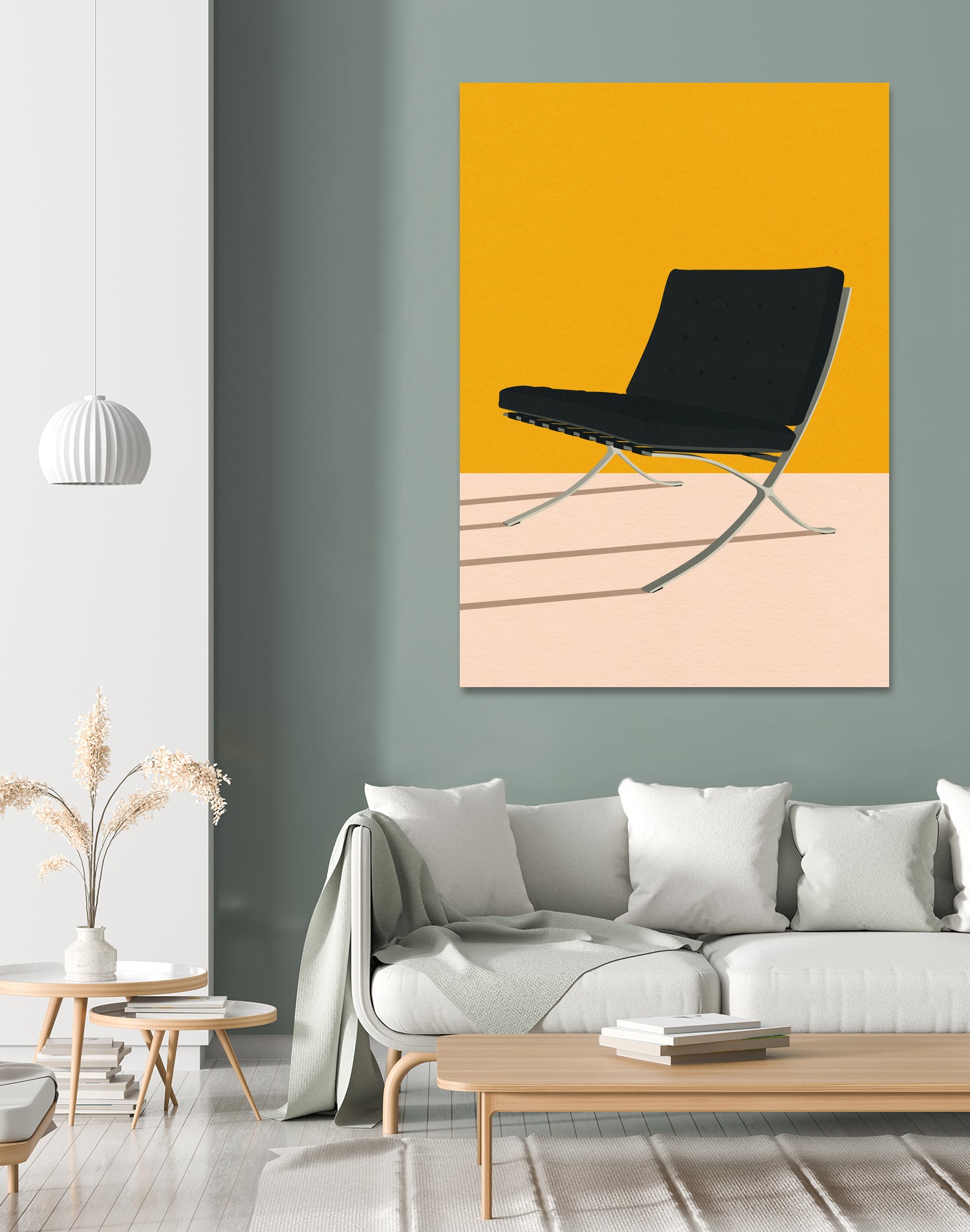 Barcelona Chair By Mies Van Der Rohe by Rosi on GIANT ART - figurative spain