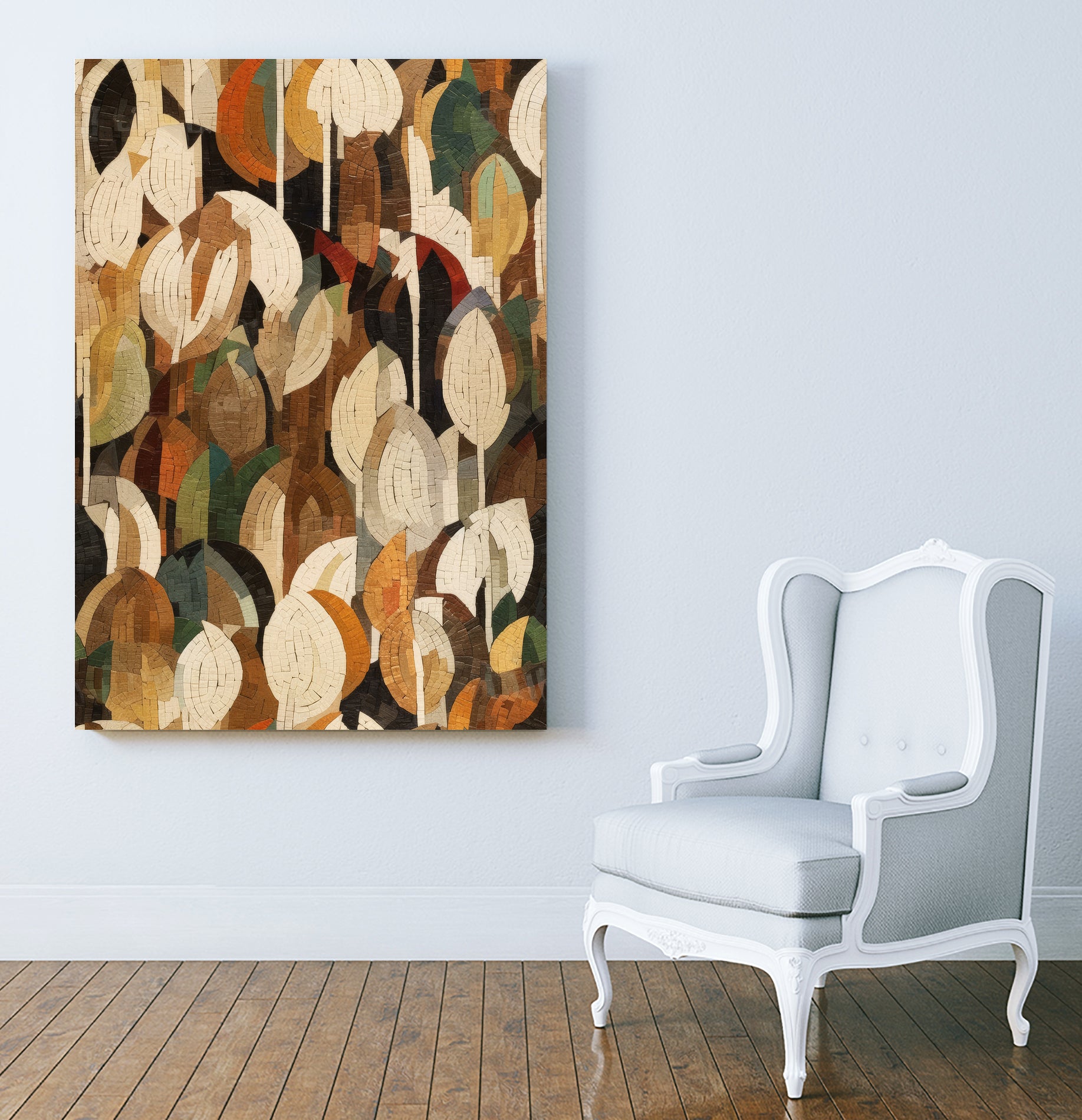Mosaic Leafs by Treechild on GIANT ART - illustration mosaic