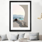 Aenaon Seaview Villa by Minorstep on GIANT ART - blue photgraphy harmony