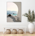 Aenaon Seaview Villa by Minorstep on GIANT ART - blue photgraphy harmony