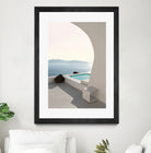 Aenaon Seaview Villa by Minorstep on GIANT ART - blue photgraphy harmony