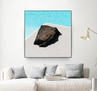 Rock By The Pool by Minorstep on GIANT ART - abstract rock