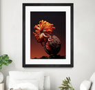 Still Life Flowers No4 by Minorstep on GIANT ART - red flowers and plants studio