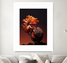 Still Life Flowers No4 by Minorstep on GIANT ART - red flowers and plants studio