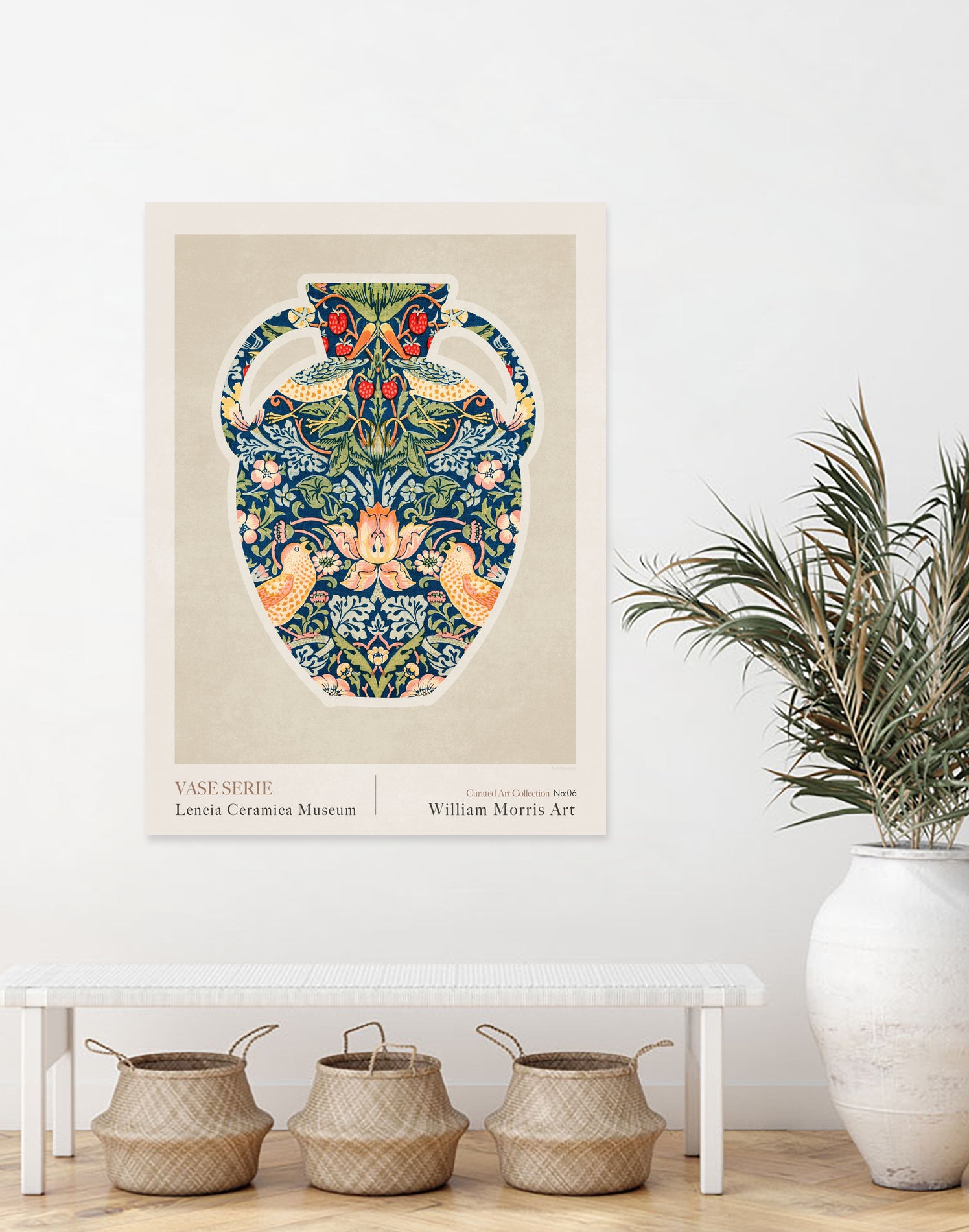 Wm Greek 06ratio 4x5 Print By Bohonewart by Emel Tunaboylu on GIANT ART - pattern flowers and plants pattern