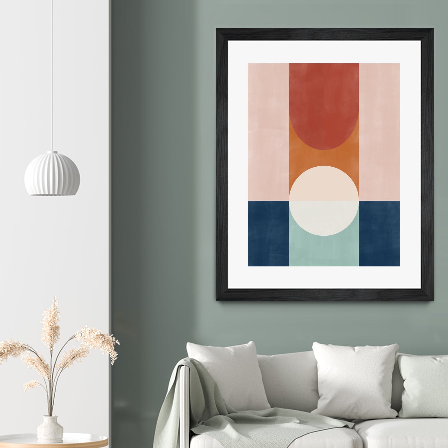 Abstract Design With Geometric Shapes by Elena Ristova on GIANT ART - abstract abstract