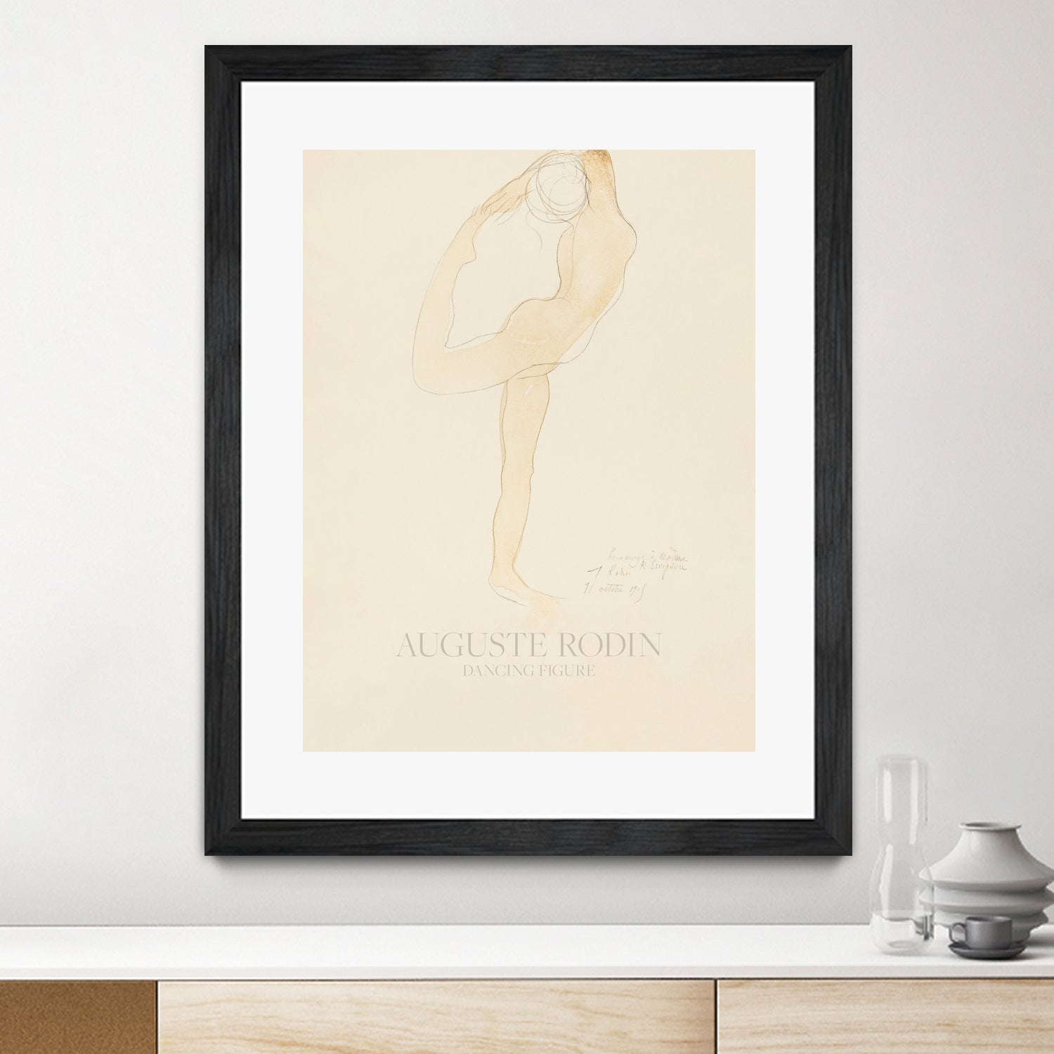 Dancing Figure (1905) by Auguste Rodin on GIANT ART - auguste rodin figurative auguste rodin