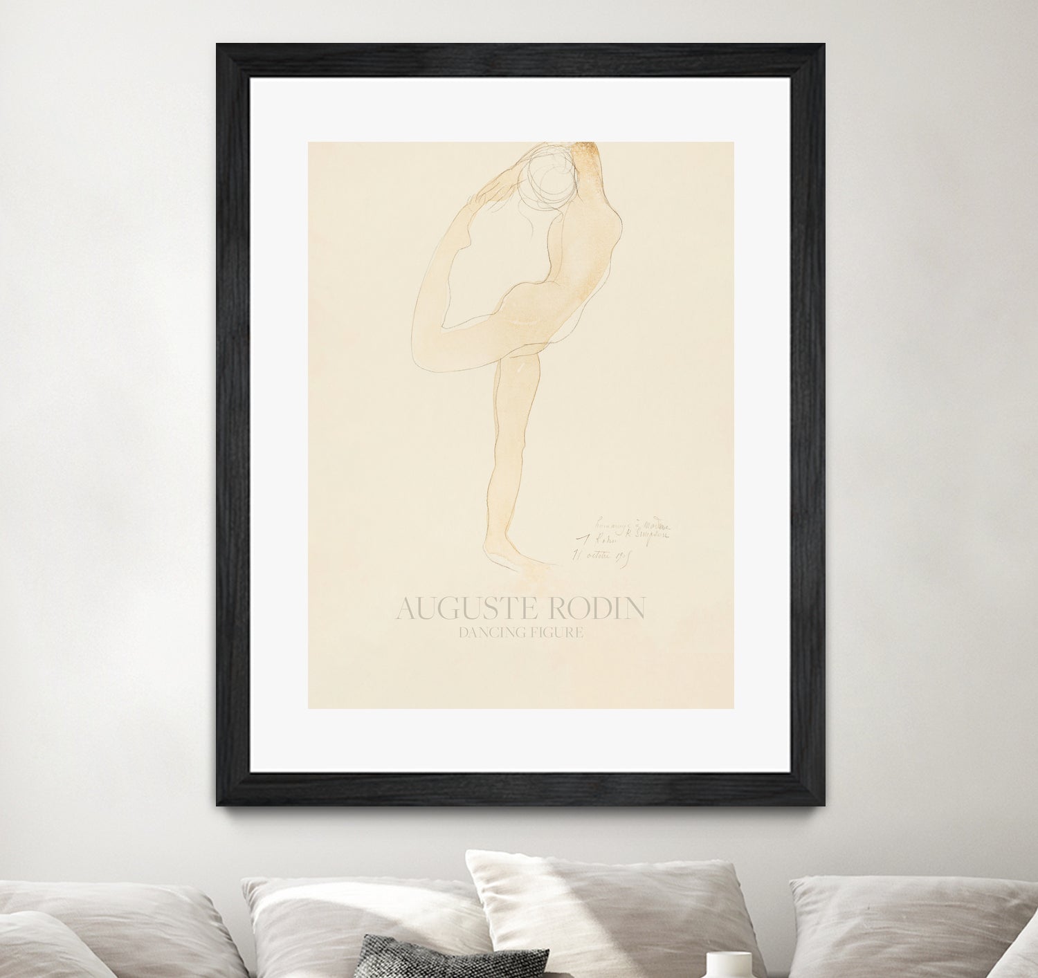 Dancing Figure (1905) by Auguste Rodin on GIANT ART - auguste rodin figurative auguste rodin