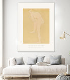 Figure Bending Forward With Right Knee Raised by Auguste Rodin on GIANT ART - auguste rodin figurative auguste rodin