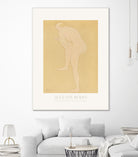 Figure Bending Forward With Right Knee Raised by Auguste Rodin on GIANT ART - auguste rodin figurative auguste rodin