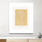 Figure Bending Forward With Right Knee Raised by Auguste Rodin on GIANT ART - auguste rodin figurative auguste rodin