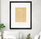 Figure Bending Forward With Right Knee Raised by Auguste Rodin on GIANT ART - auguste rodin figurative auguste rodin